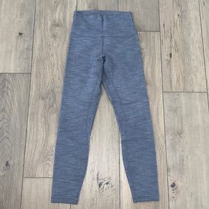 FINAL PRICE DROP 🔥lululemon leggings high rise 28 inch heather gray